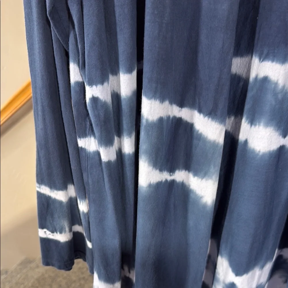 EUC J. Jill Tie-Dye Open Front Cardigan